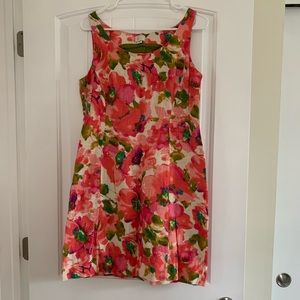 Gorgeous luxurious vintage Anthropologie floral dress